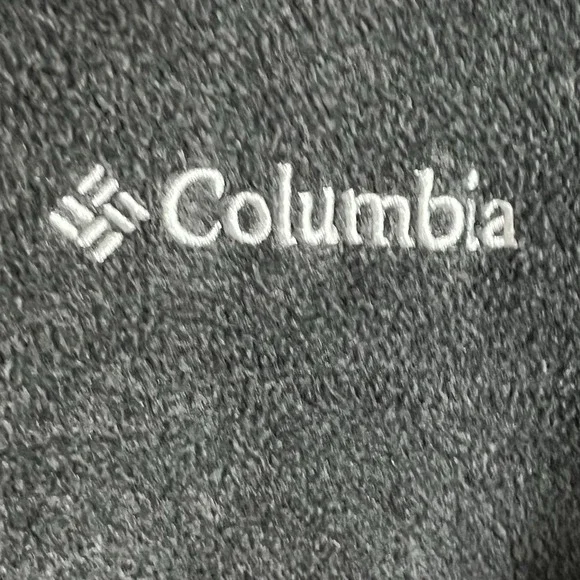 Columbia Men's Full Zip Fleece Jacket Sweater Size 2XL Gray - Picture 2 of 14